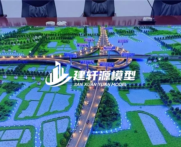 北仑高速公路沙盘定制